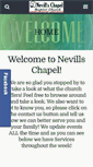 Mobile Screenshot of nevillschapel.org